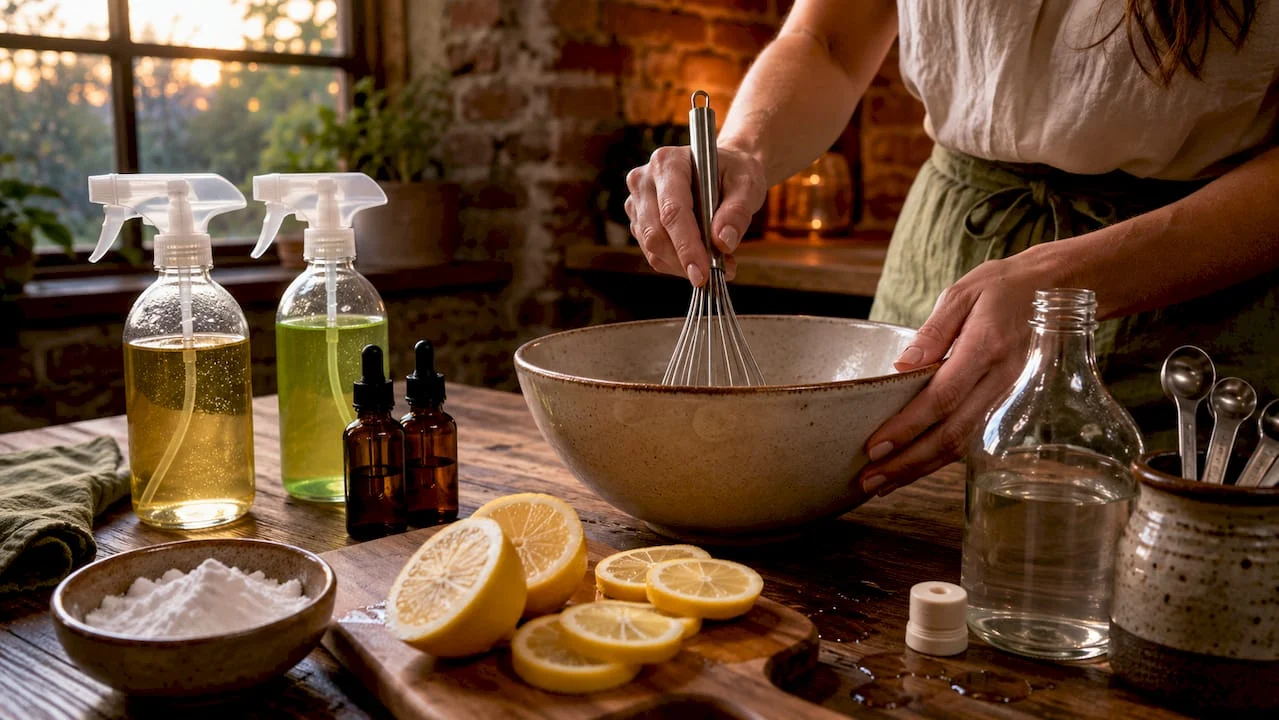 Natural Cleaning Products That Actually Work (DIY Recipes Included)